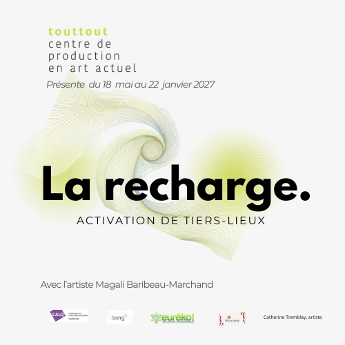 La recharge: laboratoire d'images, de gestes et d'écologies partagées